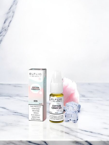 Elfbar Elfliq Cotton Candy Ice 10ml Nikotin Salz Liquid