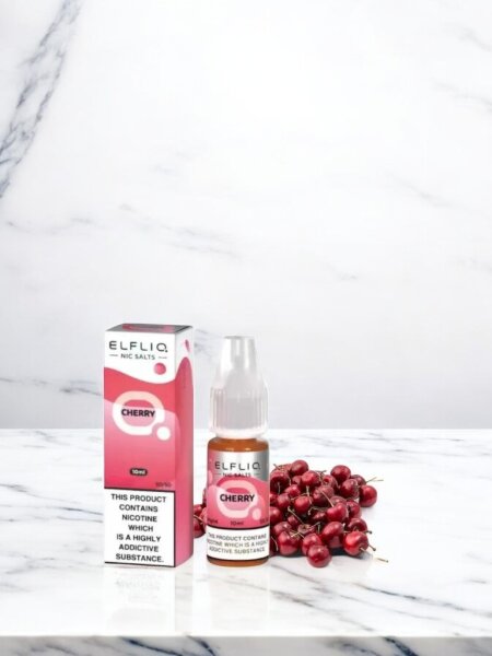 Elfbar Elfliq Cherry 10ml Nikotin Salz Liquid