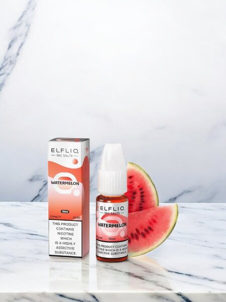 Elfbar Elfliq Watermelon - 10ml Nikotin Salz Liquid