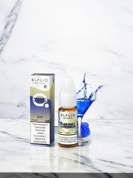 Elfbar Elfliq Blue Razz Lemonade - 10ml Nikotin Salz Liquid