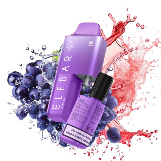 Elfbar AF 5000 Hybrid Vape Pod Grape